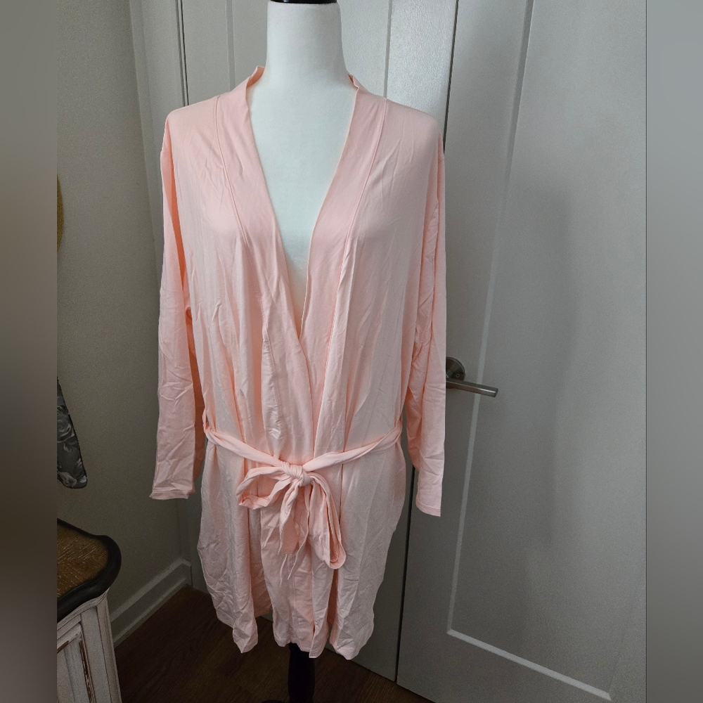 NWT Lands' End Pink Robe Intimates Sleepwear
